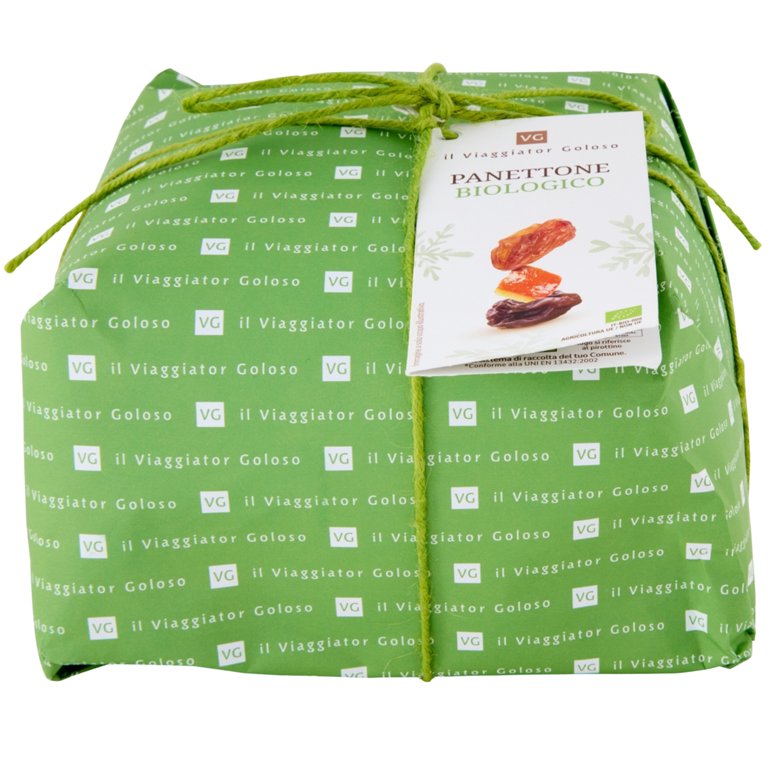 Traditionell Panettone - Ekologisk - Handforpackad
