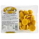 Deliziosi anolini artigianali, realizzati con pasta fresca all'uovo e Parmigiano Reggiano DOP, ideali per brodi o salse.