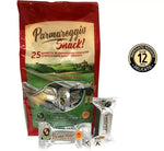 Goditi 25 snack di Parmigiano Reggiano, dal sapore autentico e fresco, perfetti per ricaricarti in qualsiasi luogo.