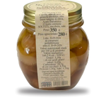 Scopri le Cipolle Borettane in aceto balsamico, una delizia artigianale italiana di Cascina Pizzavacca, confezionate in vaso di vetro gourmet.