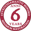 Bollino Invecchiamento Aceto di Modena 6 Anni.