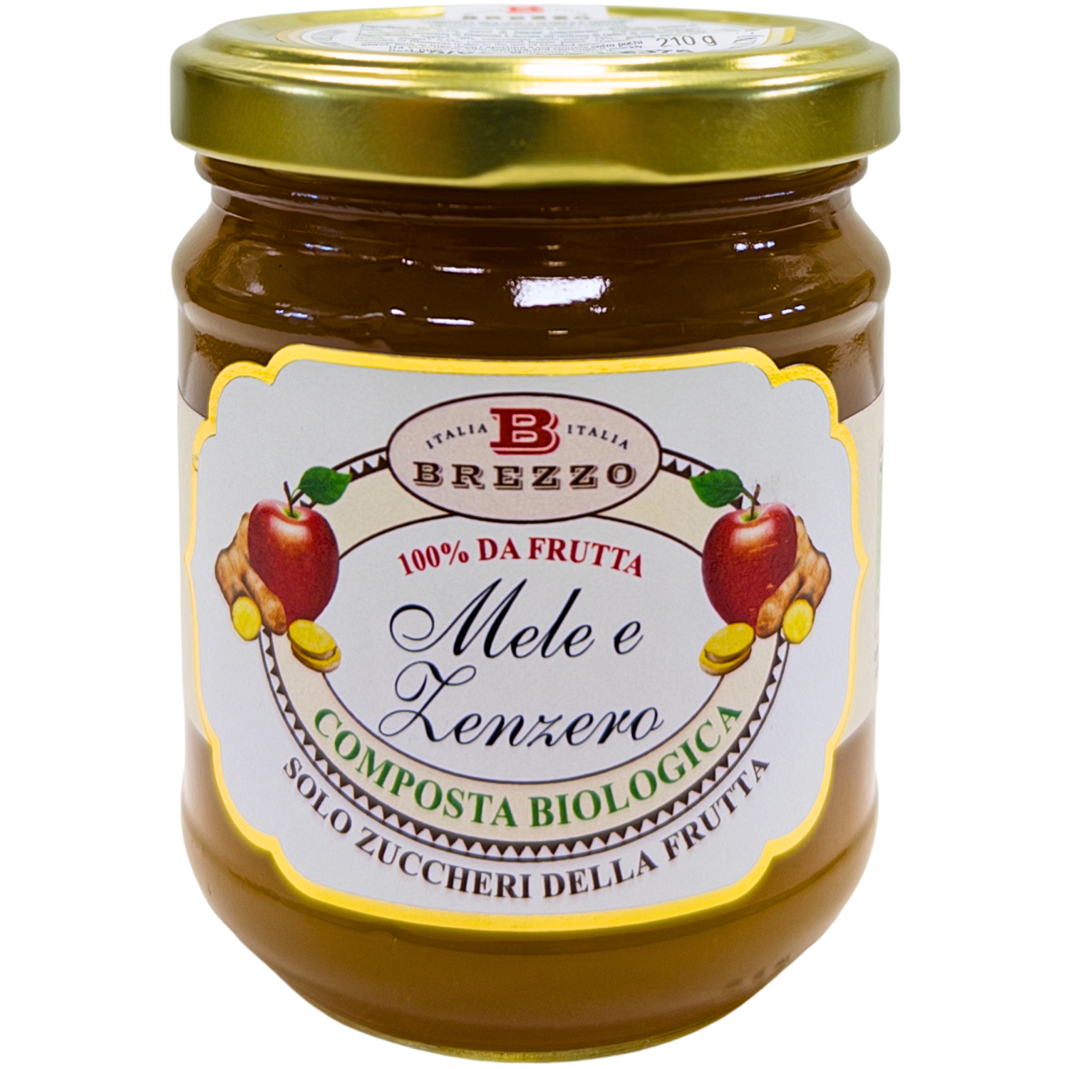 Compota de Manzanas y Jengibre - Biológica