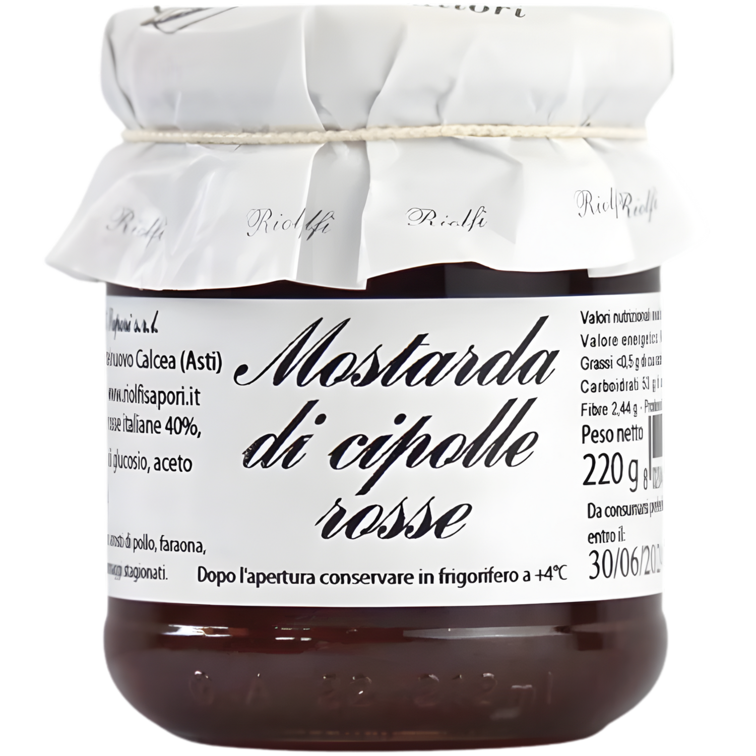 Moutarde aux Oignons Rouges