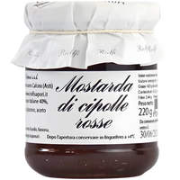 Rote Zwiebel Mostarda