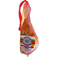 Autentico Prosciutto di Parma DOP, stagionato per 16 mesi, disossato e ricco di sapore italiano, maturato tra le colline emiliane.