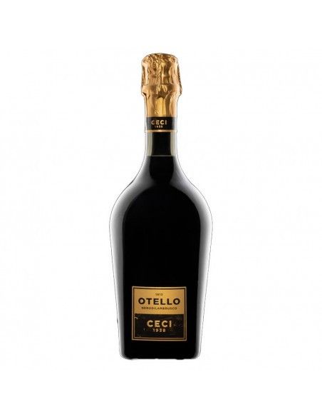 Wine  Lambrusco I.G.T.  Otello Black Lambrusco Gold  Ceci Wineries 6 Bottles  Gran Medaglia D'oro Vinitaly 2010  "5 Clusters"