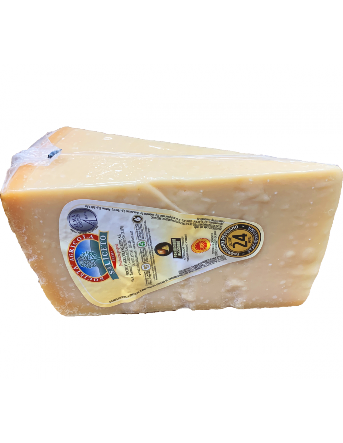 1 Punta Parmigiano Reggiano PDO with Cheese Grater and Knife