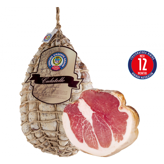 Traditional Culatello - 12 Months - Half (2.1 Kg. / 4.63 Lbs.)