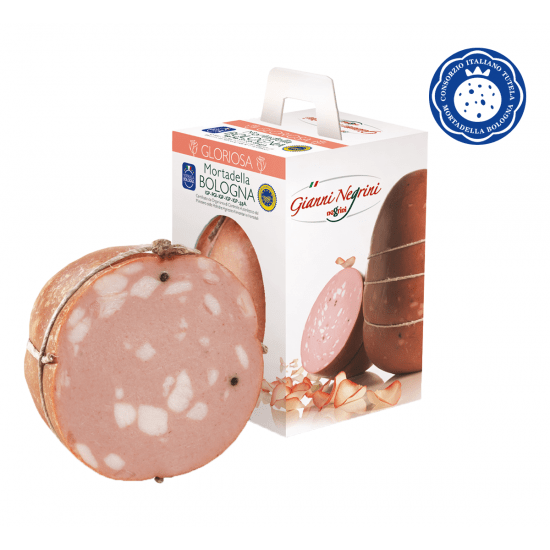 Mortadella Bologna PGI, ganz