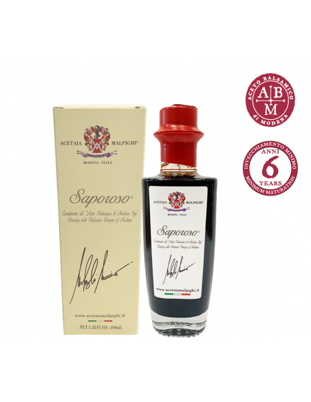 Condimento all’Aceto Balsamico di Modena IGP - Saporoso - 6 Anni (100 ml.)