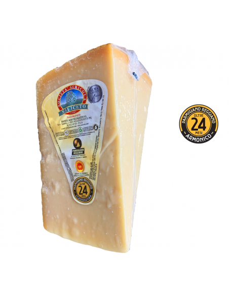 Parmigiano Reggiano PDO - From Hill - 24 Months
 Format-1,35 Kg. / 3 Lbs.