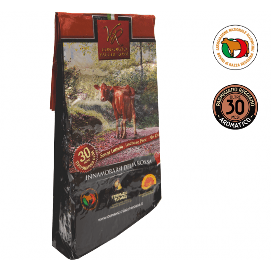 3-Pack Amazon USA - Parmigiano Reggiano DOP - Vacche Rosse - 30 Meses (500 Gr.)
