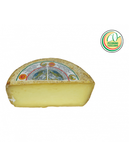 PECORINO TOSCANO PDO Aged Sheep Cheese Half wheel