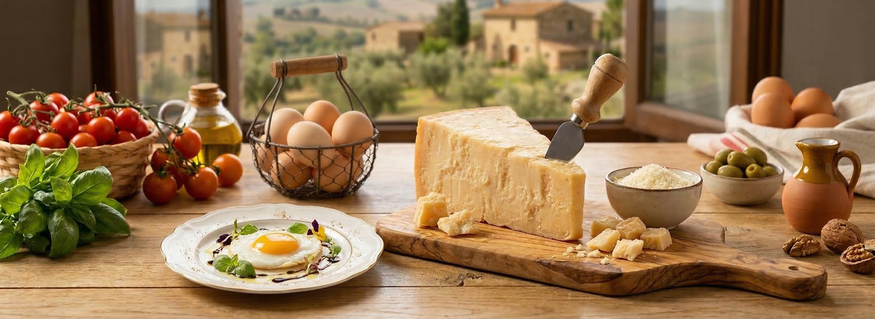 Lo sapevi che il Parmigiano Reggiano ha meno Colesterolo di un Uovo?