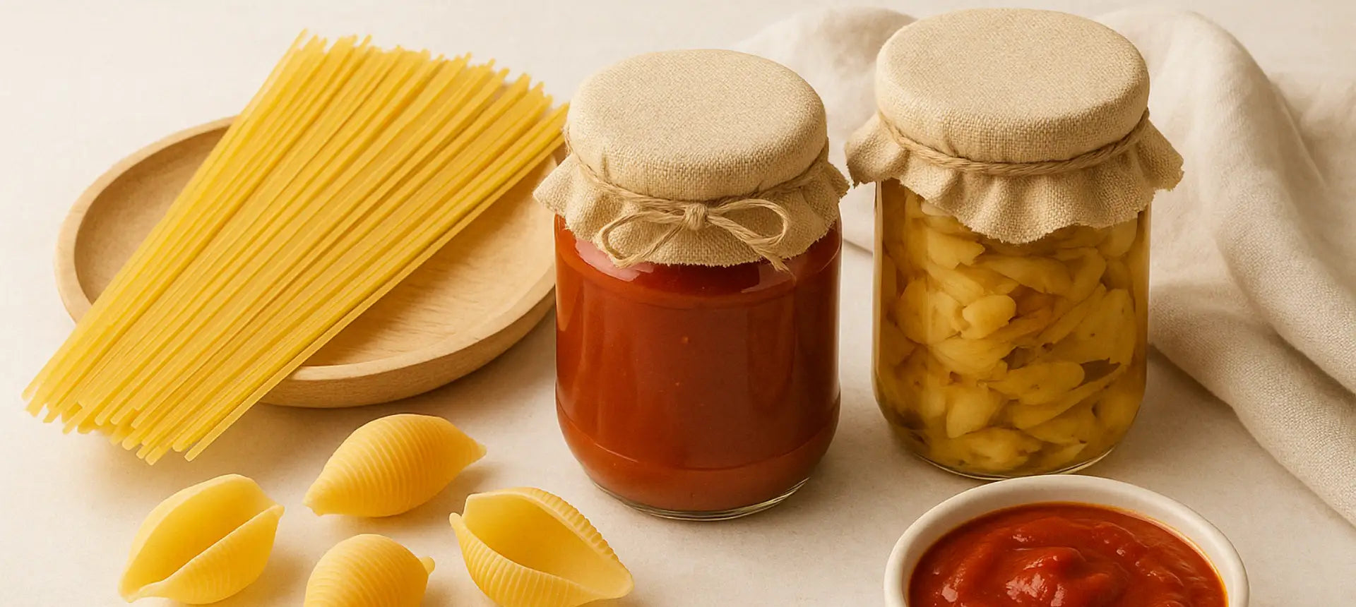 Pasta, Sughi e Conserve