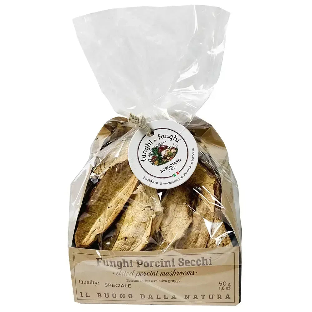Scopri la qualità speciale dei Funghi Porcini secchi di Borgotaro, perfetti per i gourmet e i piatti italiani, dall'aroma intenso.