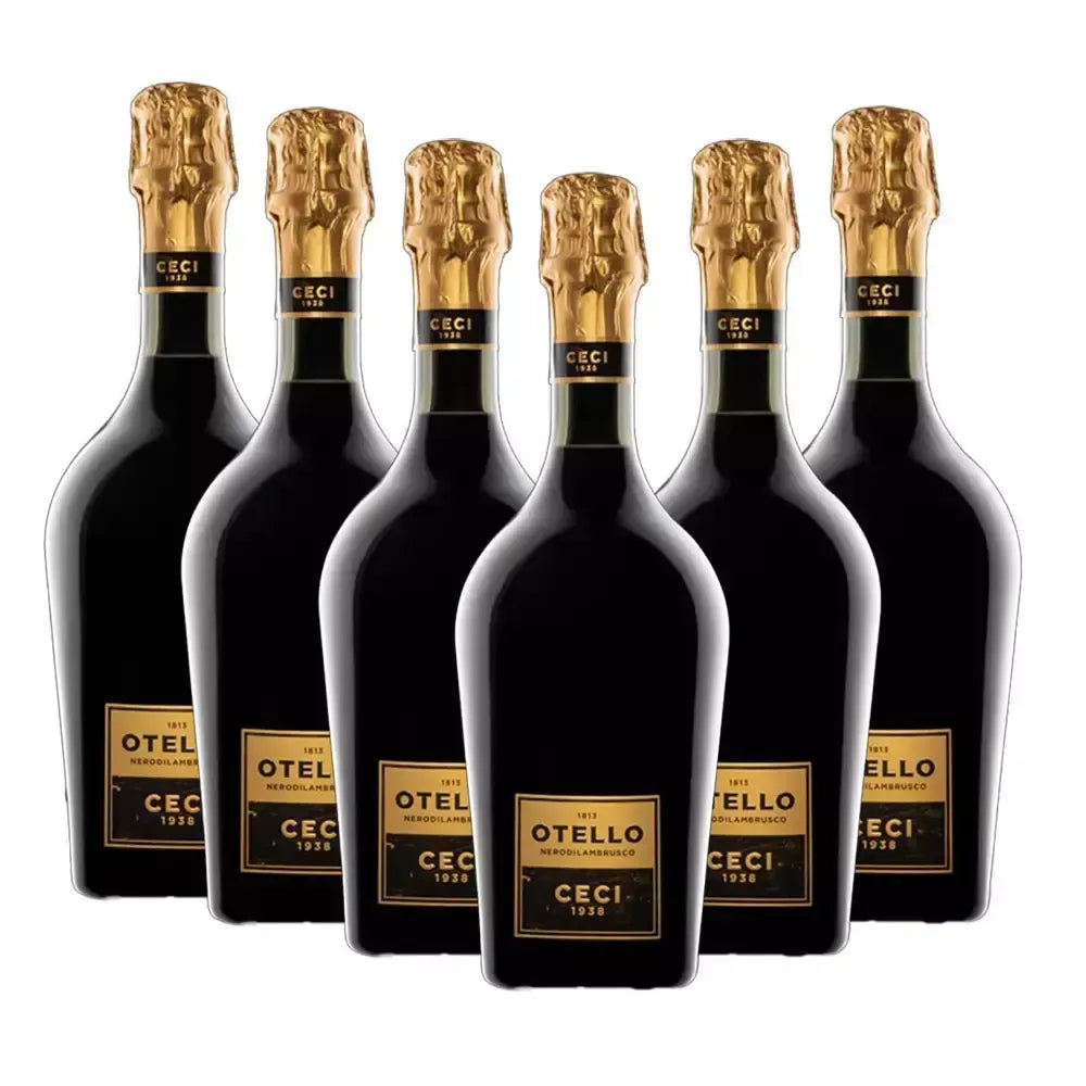 Esplora l'intensità e la fruttosità del Lambrusco Otello NERODILAMBRUSCO. Sei bottiglie pronte per un viaggio sensoriale indimenticabile.