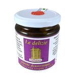 Barattolo contenente olivette denocciolate, bagnate in olio extravergine d'oliva, con un'etichetta vivace. Gusto genuino mediterraneo.