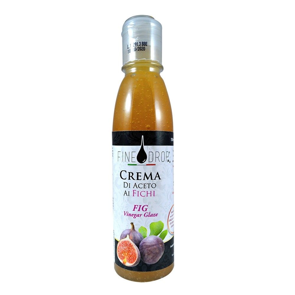 Un tris di creme all'aceto balsamico in bottiglie eleganti, dal colore intenso, si fondono con sapori ricchi e fruttati per un viaggio gourmet.
