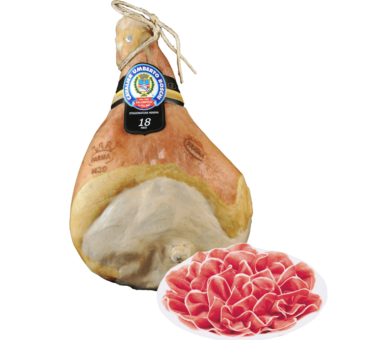 La selezione Excalibur con Prosciutto, stagionato alla perfezione emana un profumo intenso. Tagliato finemente, presenta un autentico sapore artigianale.
