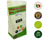 Parmigiano Reggiano 24 mesi, prodotto biologico delle Vacche Rosse. Gusto dolce, ricco di nutrienti naturali e latte bio dell'Appennino.