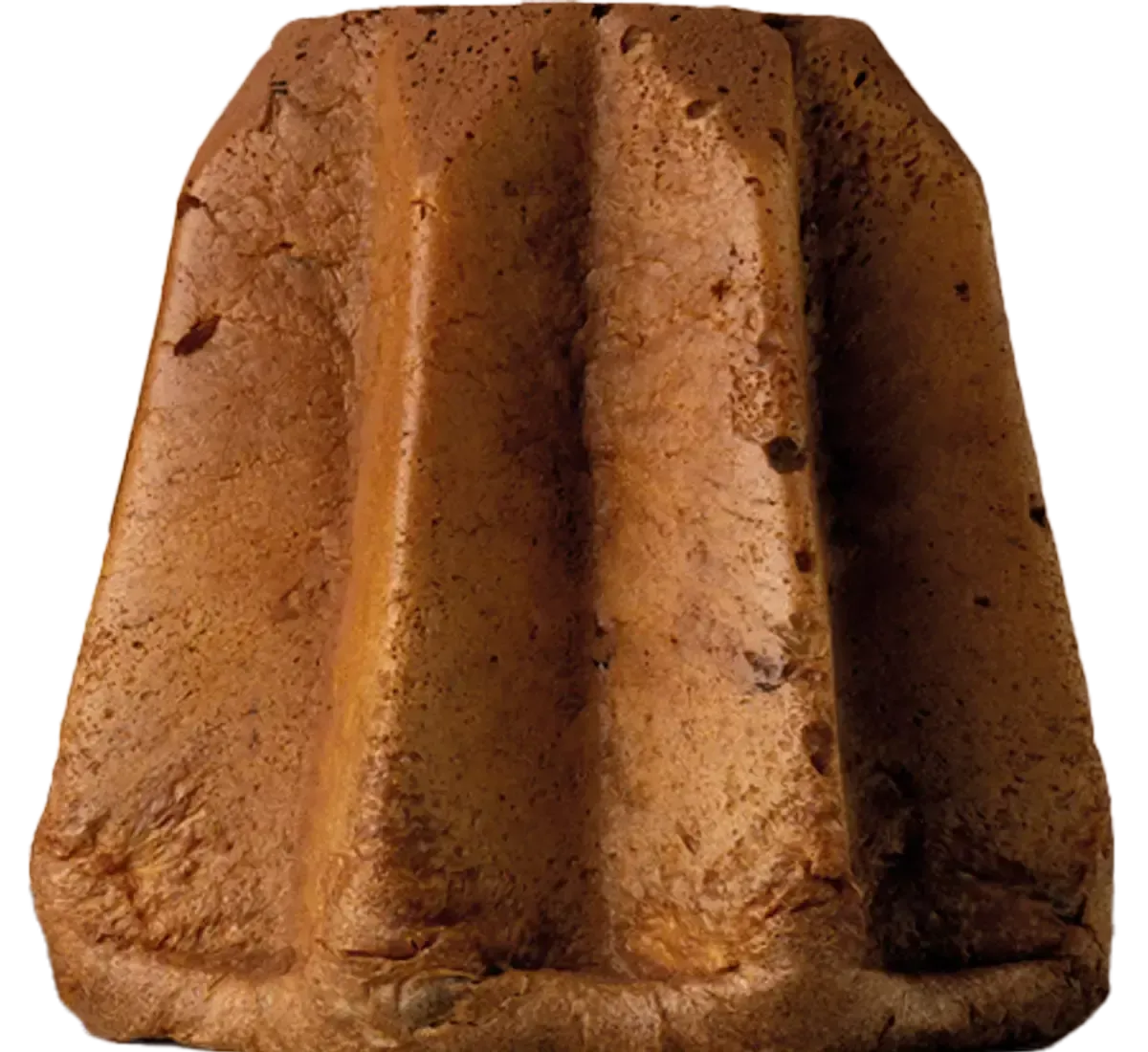 En utsökt pandoro, fylld med tiramisükräm och kaffechokladdroppar, presenterad i en hantverksmässig förpackning som påminner om traditionen.