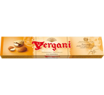 Un torrone friabile alla mandorla italiano, presentato in una raffinata confezione, arricchito da mandorle e miele. Un vero gourmet natalizio.