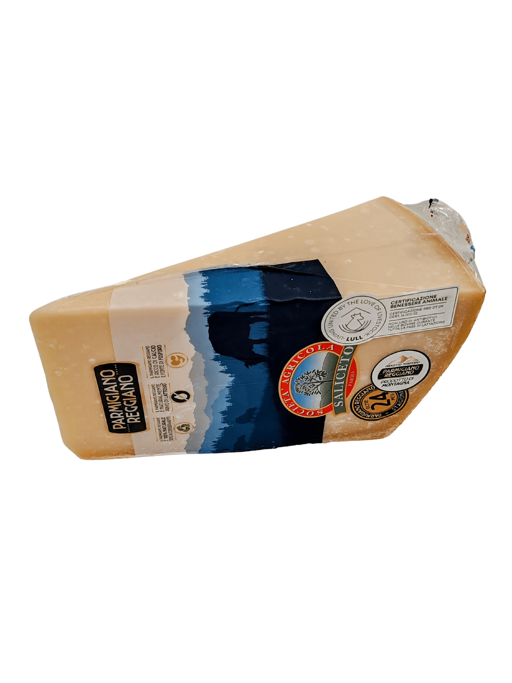 Parmigiano Reggiano DOP - Bergprodukt - 24 Monate
