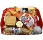 Il cesto regalo Aida offre un'autentica esperienza culinaria italiana con una selezione di salumi, formaggi e prodotti gourmet.