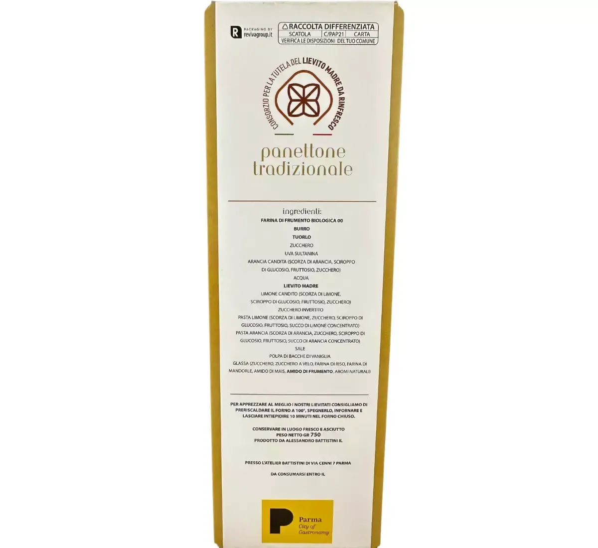 Scopri il panettone tradizionale, presentato in una scatola regalo raffinata. Assapora i gusti autentici del Natale e apprezza l'arte della pasticceria italiana di alta qualità.