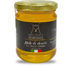 Immagina un vasetto di Miele di Acacia, proveniente dalle Prealpi Lombarde. Il suo colore è un giallo pallido, quasi trasparente, e sprigiona un dolce profumo di vaniglia. Un prodotto naturale e delicato.
