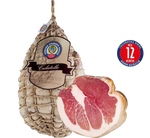 Culatello, stagionato per 12 mesi, è una squisita delizia pasquale per gli amanti delle vere specialità italiane.