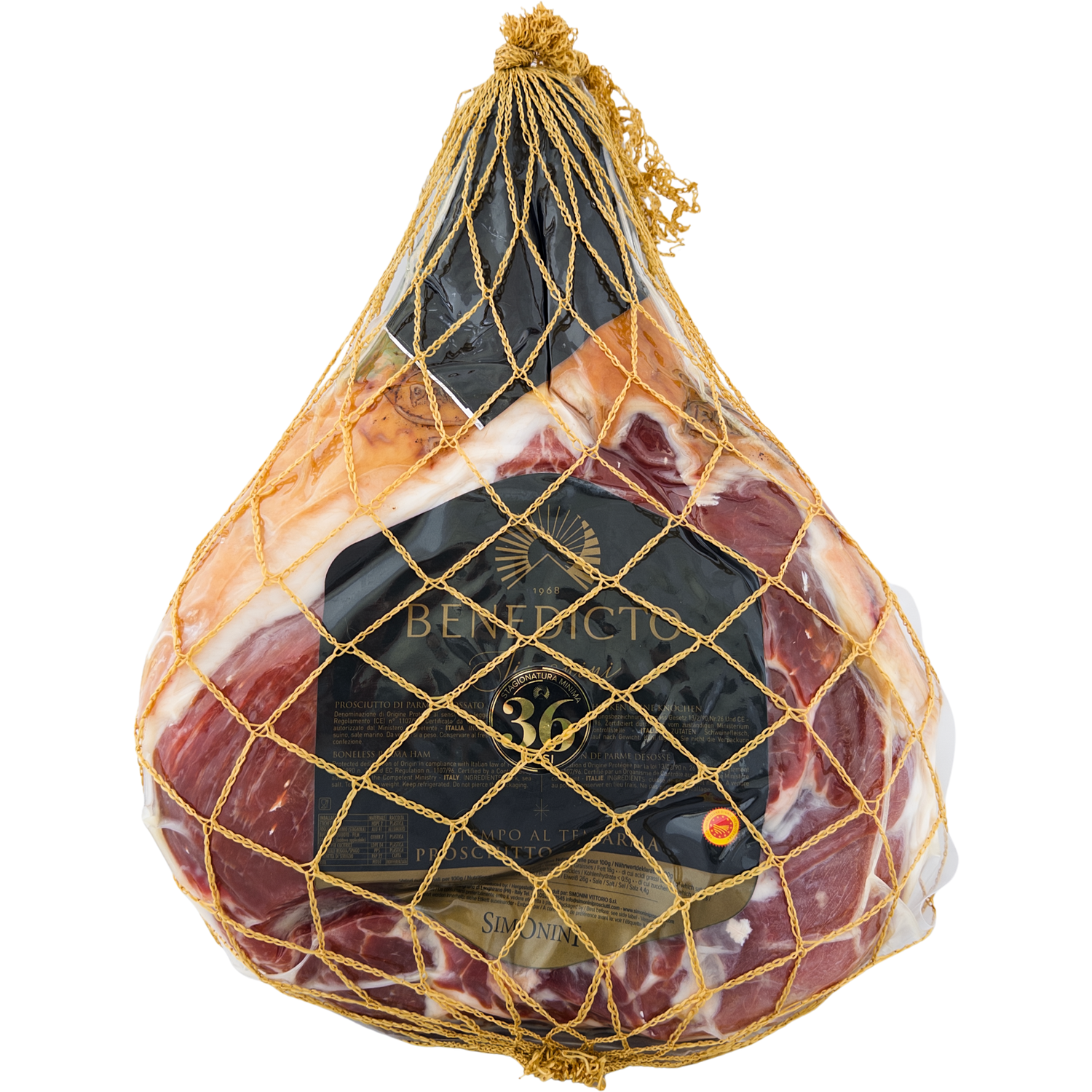 "Benedicto" - Prosciutto di Parma DOP - 36 Mesi - Intero - Disossato
