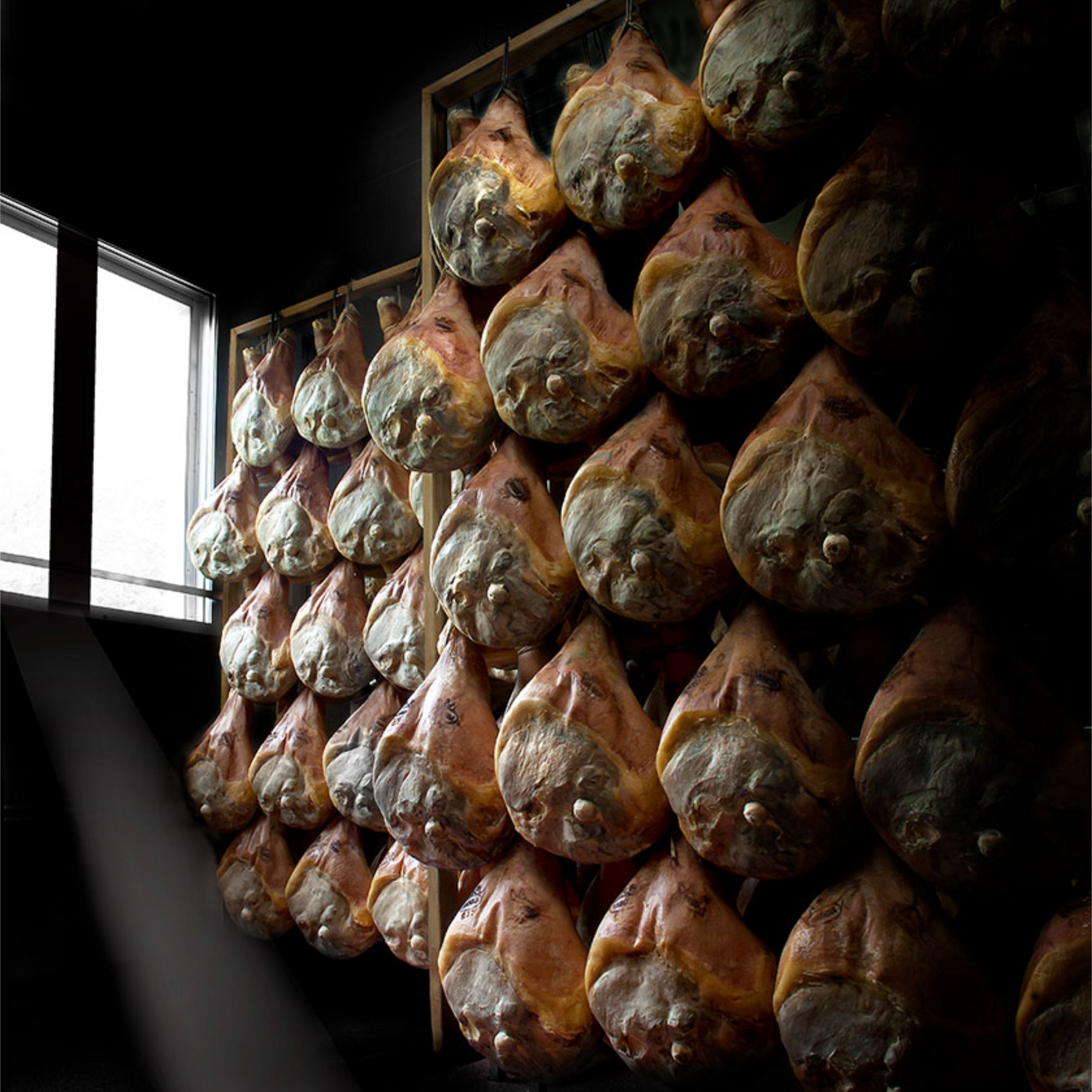 Prosciutto di Parma 36 mesi Simonini Benedicto, vista ambientata.