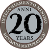 Bollino Invecchiamento Aceto Balsamico Tradizionale di Reggio Emilia 20 Anni.