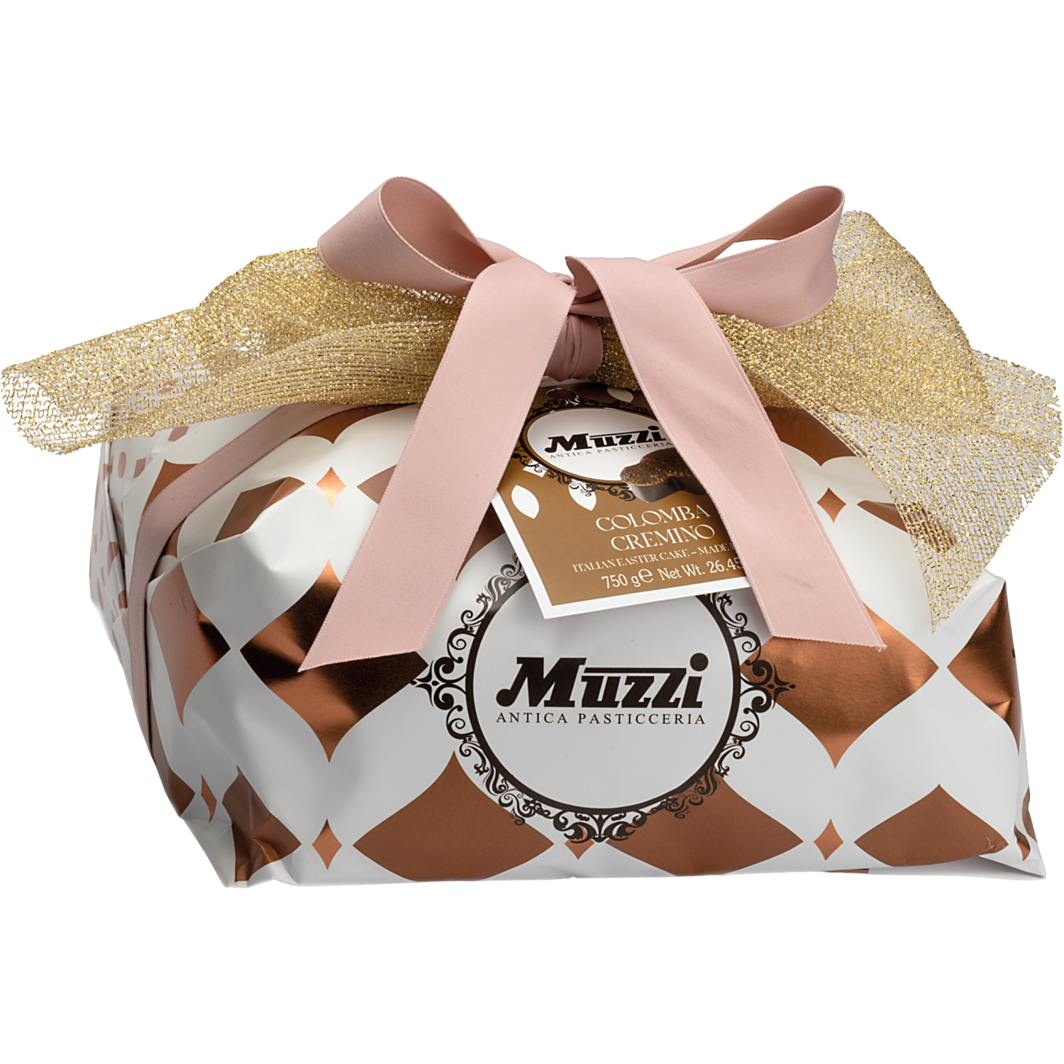 Colomba Cremino - White Chocolate Drops and Gianduia Cream