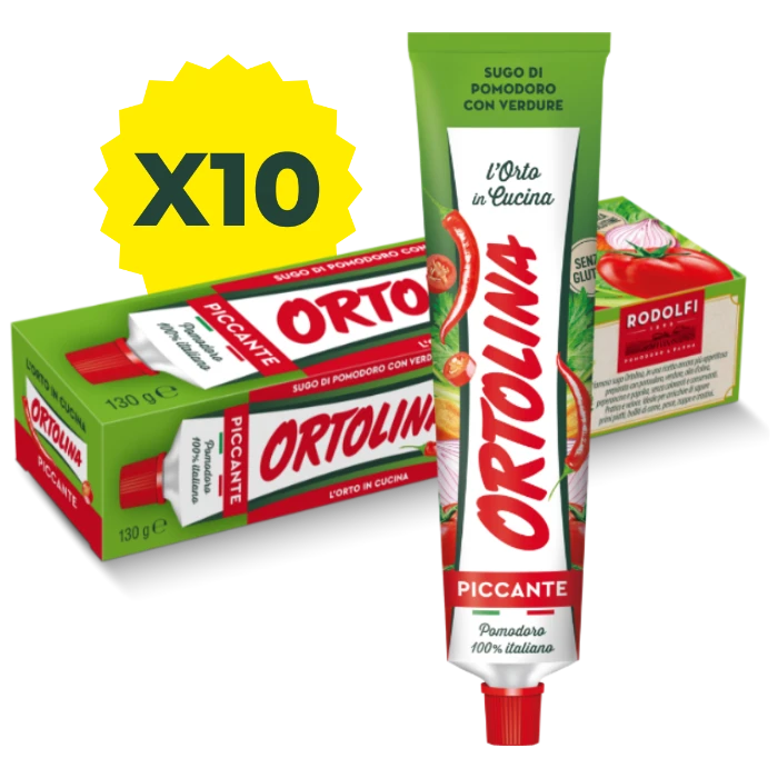 Pikanter Ortolina - 10 x 130 gr.