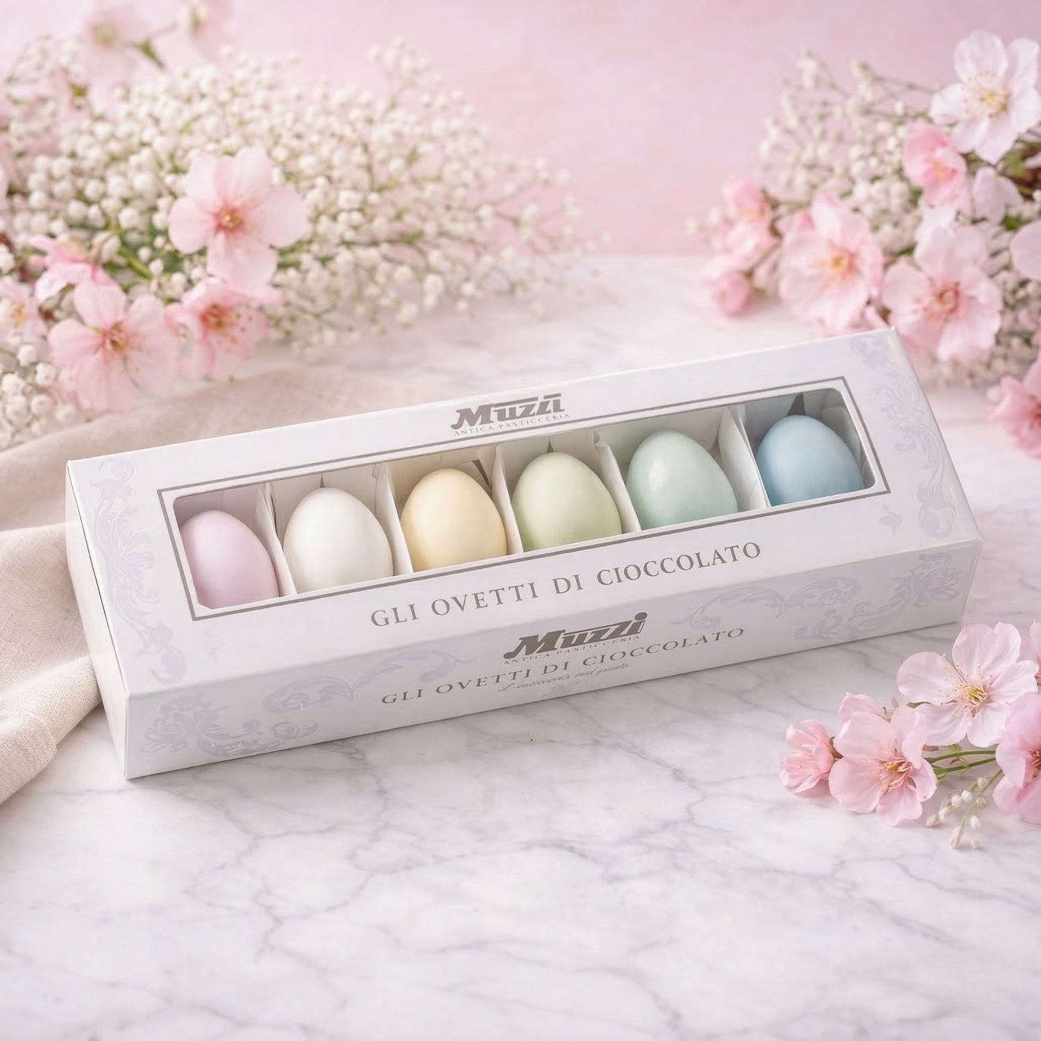 Œufs de Pâques Colorés - Chocolat Noir