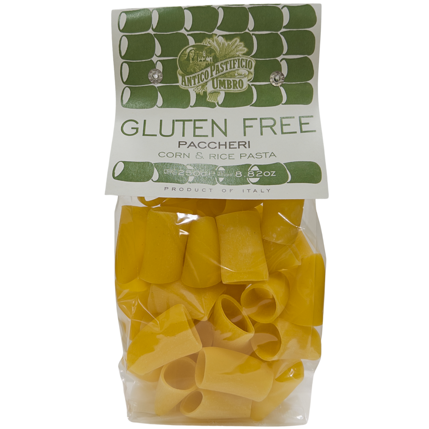 Glutenvrije Paccheri - Pasta van Maïs en Rijst