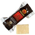 Snack di Parmigiano Reggiano Vacche Rosse 24 mesi, vista dall'alto.