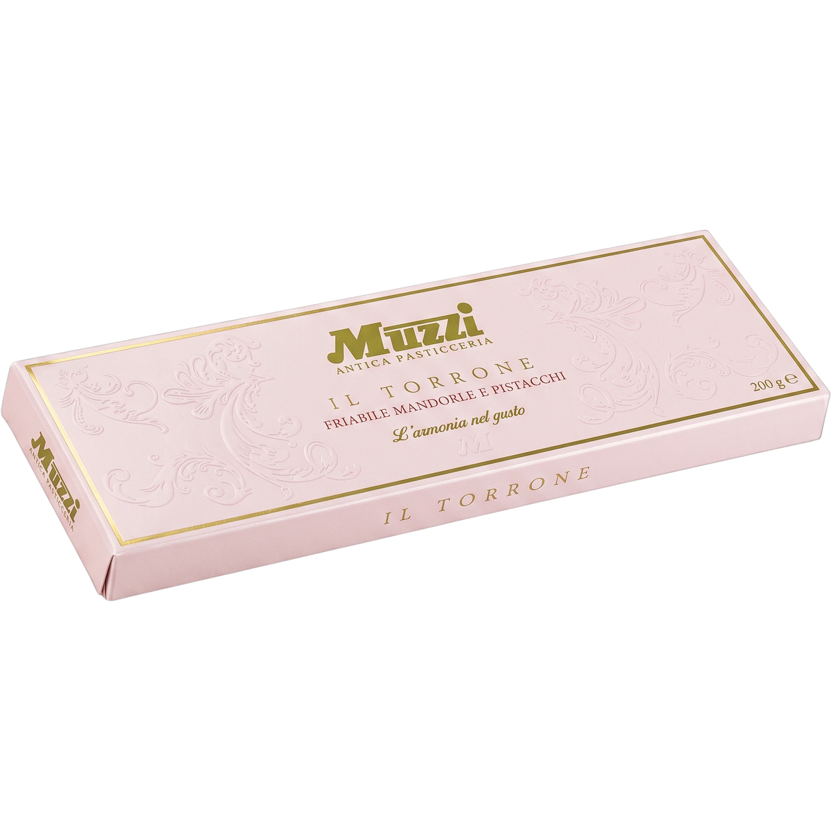 Kruimelige Nougat met Amandelen en Pistachenoten - In Doosje