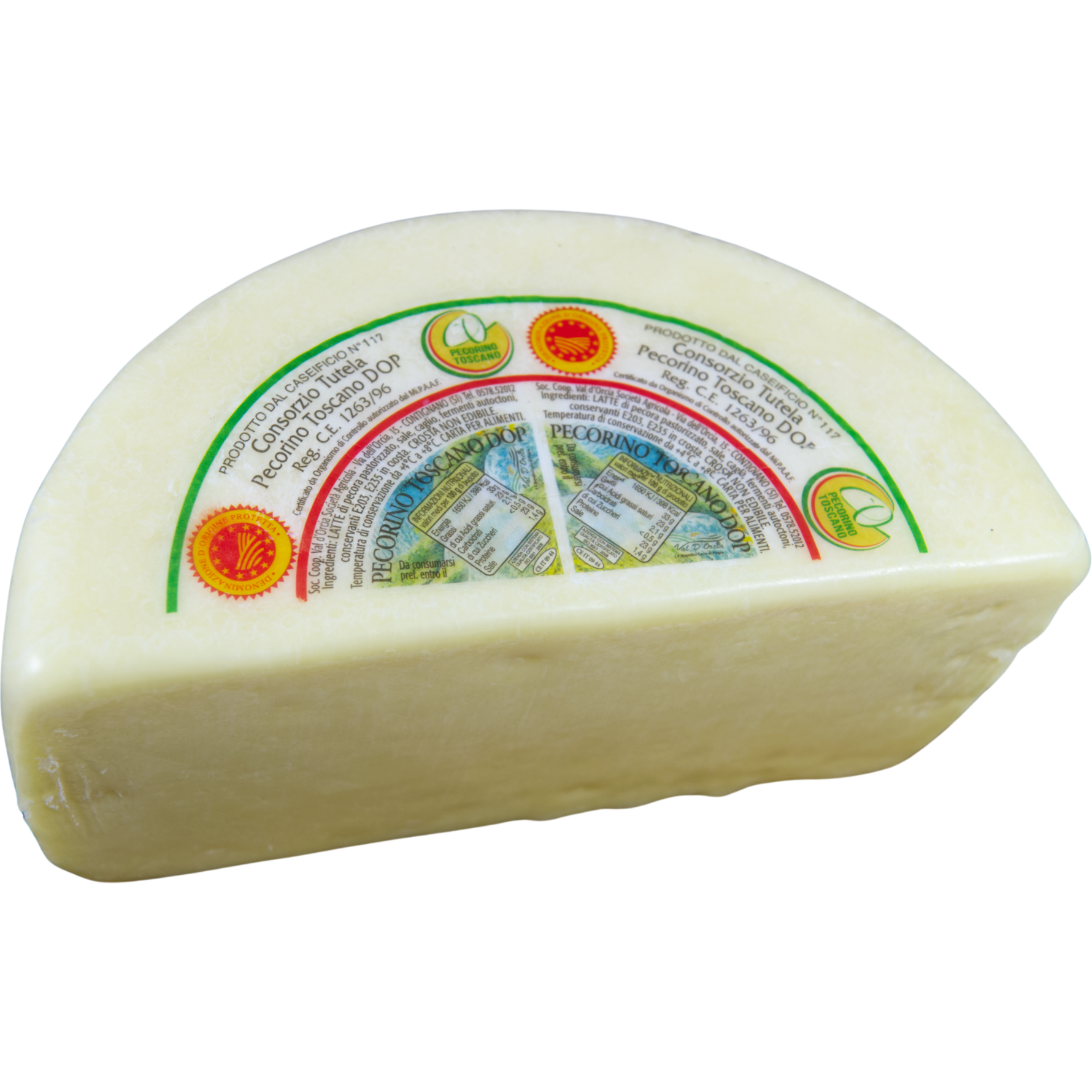 pecorino aufbewahren Pecorino Toscano DOP - Schafskäse - Frisch - Halb