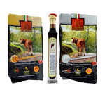 Esplora i sapori emiliani con il Box Degustazione Parmigiano Vacche Rosse. Include due stagionature e balsamico artigianale.