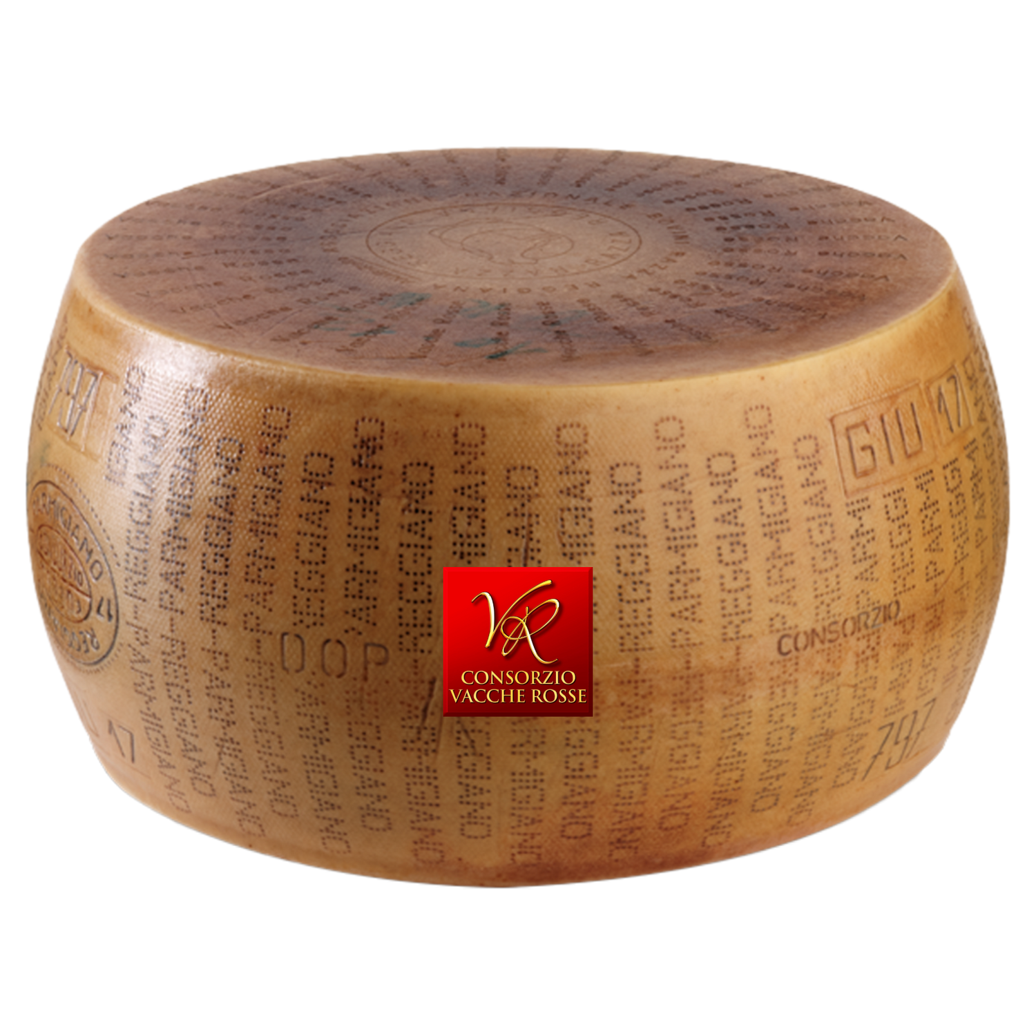 Parmigiano Reggiano SUB - Vacche Rosse - 24 Månader - Hel