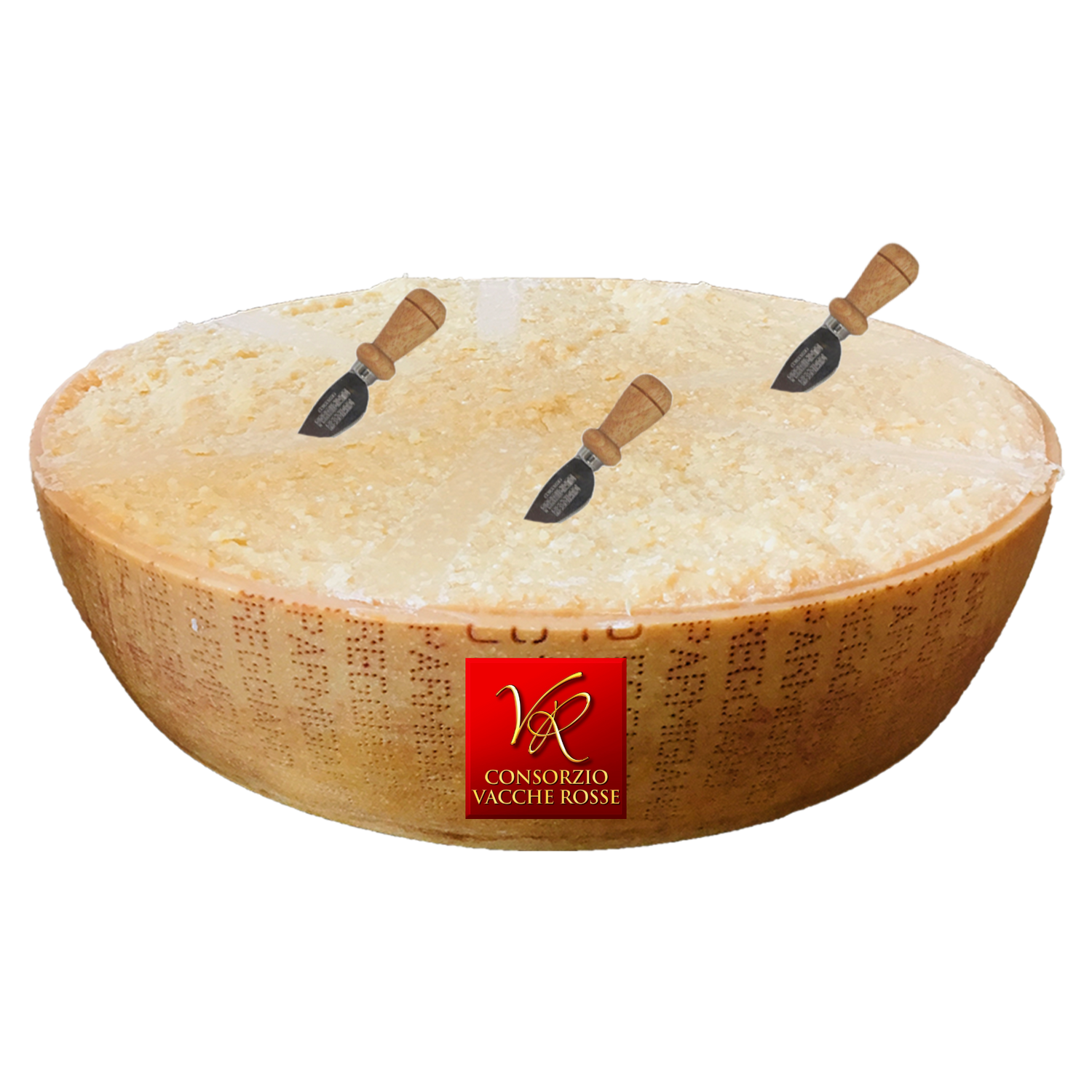 Parmigiano Reggiano SUB - Vacche Rosse - 24 Månader - Halvform