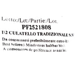 culatello tradizionale di Cavalier Umberto Boschi venduto da Parmashop  peso circa 2 Kg sotto vuoto già trattato. L'etichetta indica il numero del lotto e la scadenza