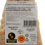 Etichetta Bonat 7 anni con ingredienti e informazioni nutrizionali 
