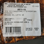 pecorino toscano mezzo stagionato  di grotta biologico prodotto da societa cooperativa val d'orcia società agricola che indica gli ingredienti e la scadenza