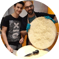 1 Punta Parmigiano Reggiano PDO with Cheese Grater and Knife